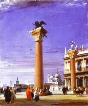 理查德 帕尅斯 伯甯頓 St Mark's Column in Venice